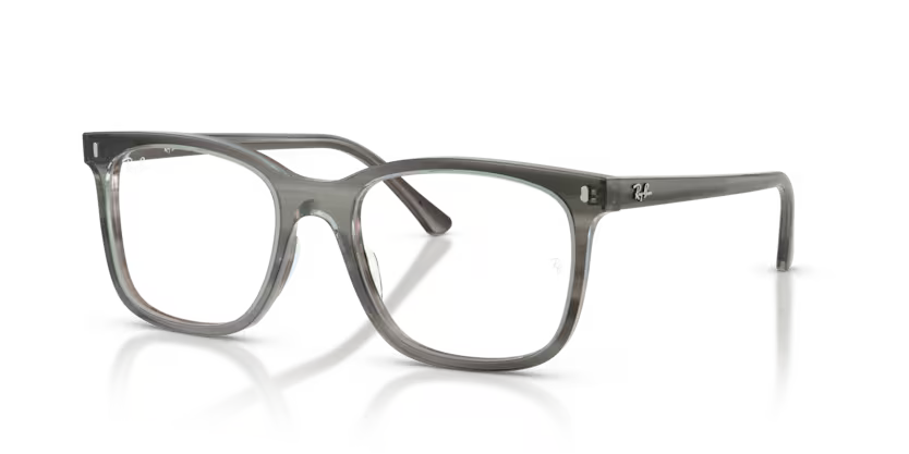 Ray-Ban 0RX5446 8453 – Striped Grey 53 mm