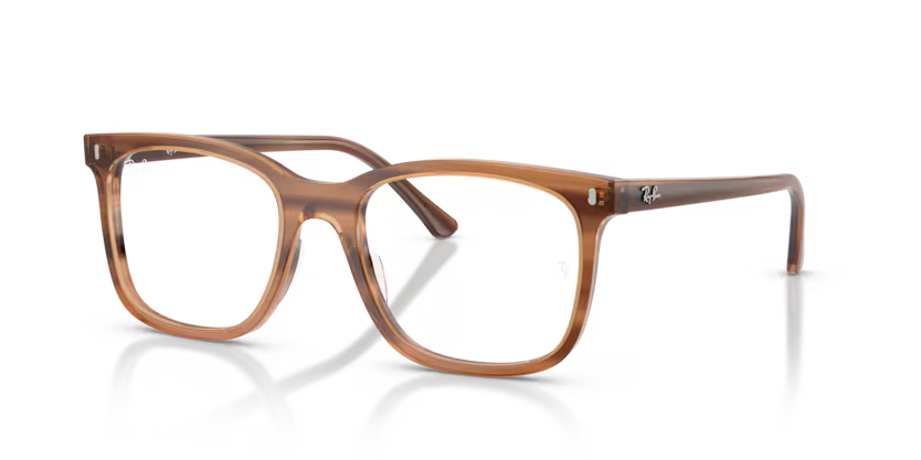 Ray-Ban 0RX5446 8455 – Striped Brown 51 mm