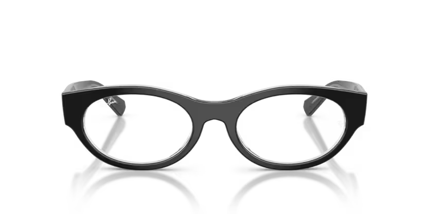 RAYBAN 0RX5447 2034 – Black on Transparent