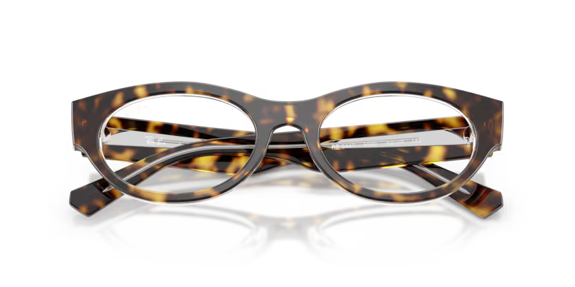 RAY-BAN 0RX5447 5082 – Havana on Transparent