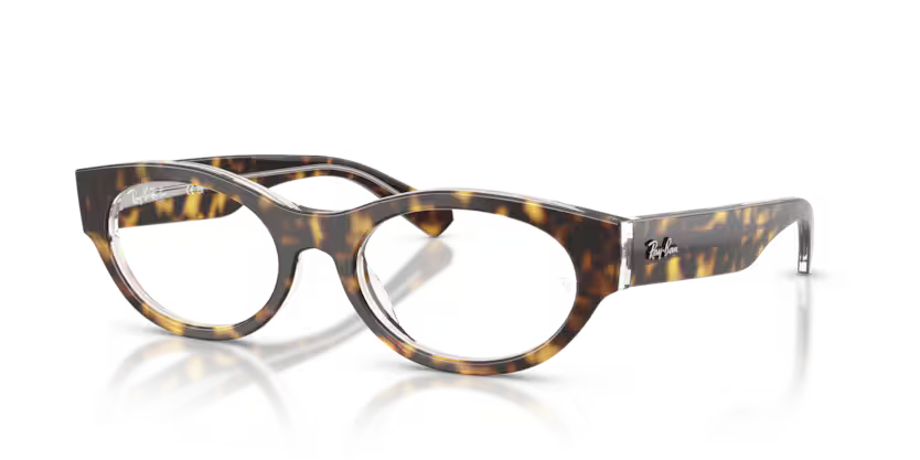 RAY-BAN 0RX5447 5082 – Havana on Transparent