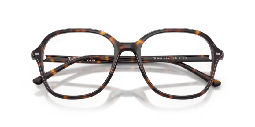 Ray-Ban 0RX5456 2012 Havana Acetate Square Optical Eyeglasses Frame