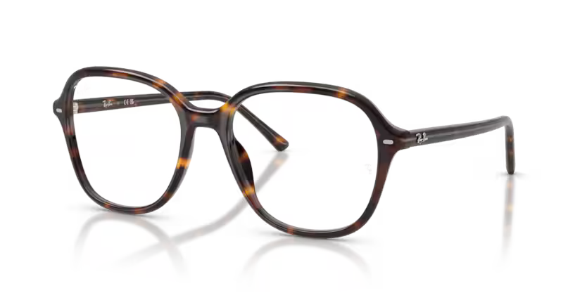 Ray-Ban 0RX5456 2012 Havana Acetate Square Optical Eyeglasses Frame