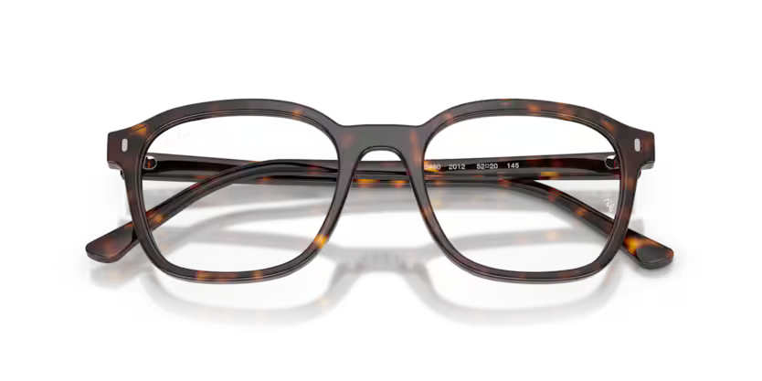 Ray-Ban 0RX5460 2012 Havana Acetate Square Optical Eyeglasses Frame