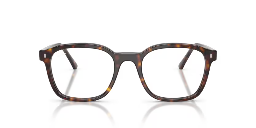 Ray-Ban 0RX5460 2012 Havana Acetate Square Optical Eyeglasses Frame