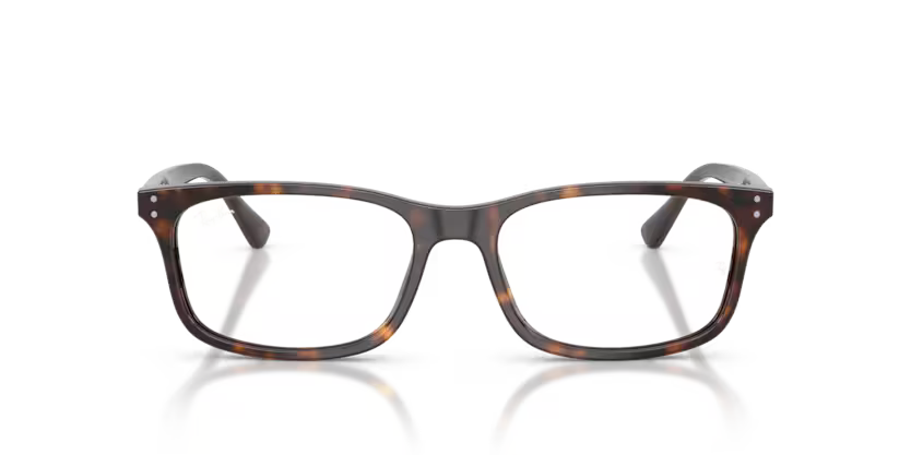 Ray-Ban 0RX5463I 2012 Havana Acetate Pillow Optical Eyeglasses Frame