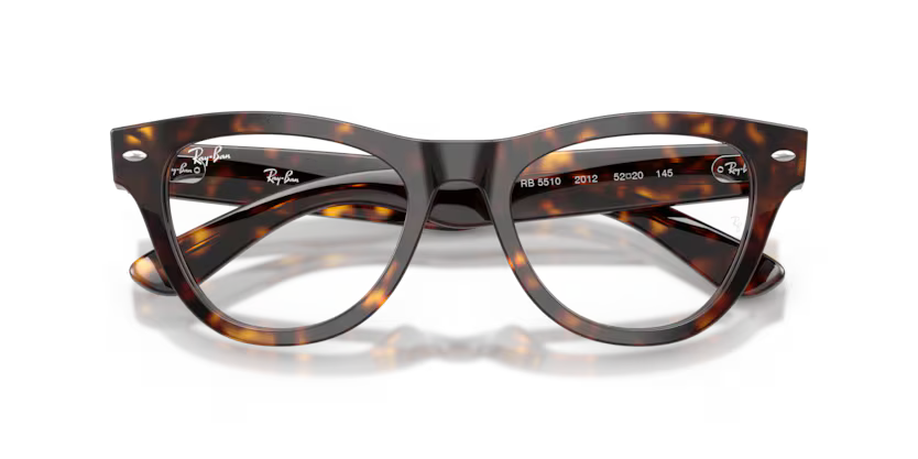 Ray-Ban 0RX5510 2012 Havana Acetate Cat Eye Optical Eyeglasses Frame
