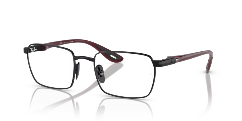 Ray-Ban 0RX6507M F020 – Black Ferrari Edition