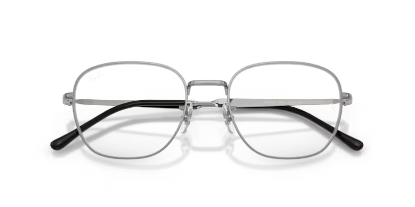 Ray-Ban 0RX6534 2502 Gunmetal Metal Square Optical Eyeglasses Frame