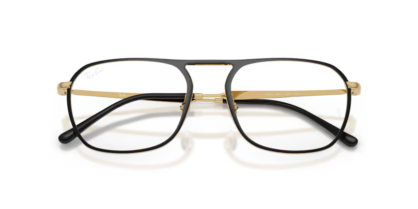 Ray-Ban 0RX6548 Color 2994 Blue & Arista Gold Metal Optical Frame