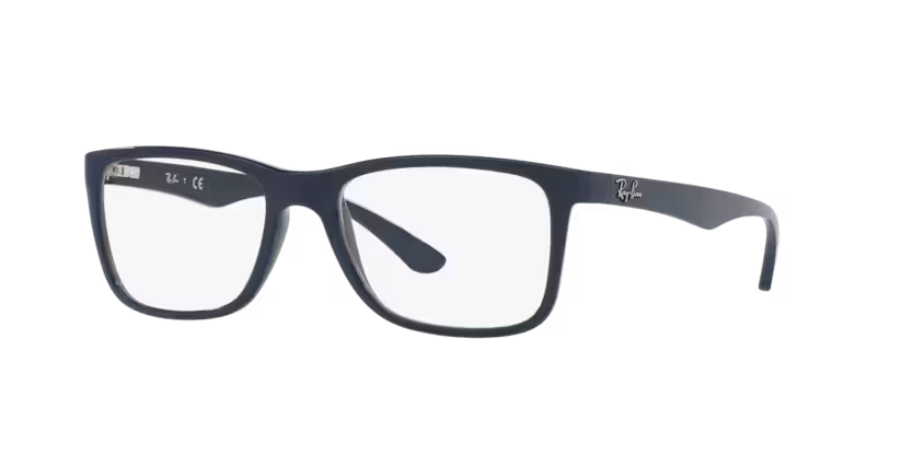 Ray-Ban 0RX7027I 5419 Polished Blue Square Optical Frame