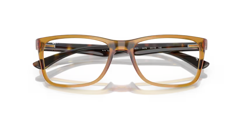 Ray-Ban 0RX7027I 8478 – Transparent Yellow – Size 54