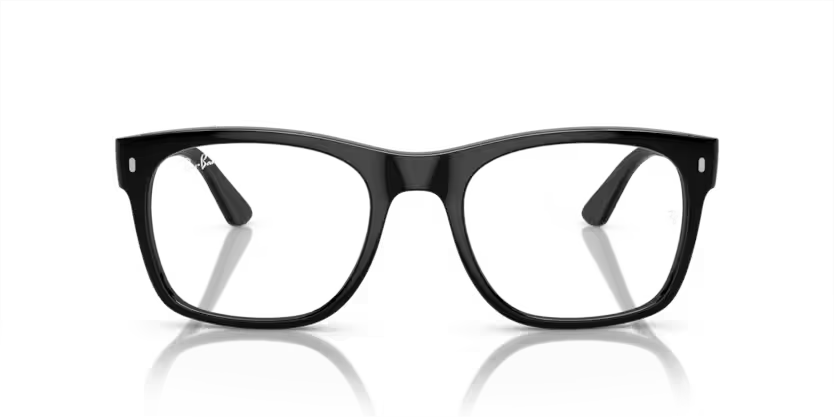Ray-Ban 0RX7228 2000 Black Propionate Square Optical Eyeglasses Frame