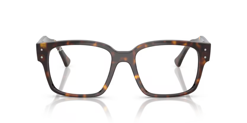 Ray-Ban Laurene 0RX7256 8320 Havana Moulded Acetate Square Optical Eyeglasses Frame