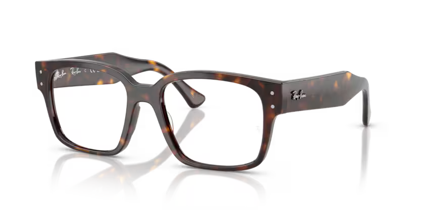 Ray-Ban Laurene 0RX7256 8320 Havana Moulded Acetate Square Optical Eyeglasses Frame