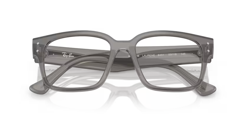 Ray-Ban 0RX7256 Laurene 8431 – Transparent Grey
