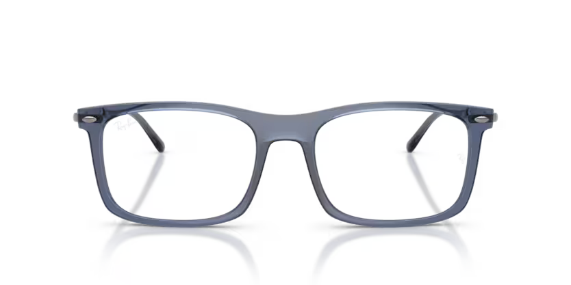 Ray-Ban 0RX7260 8462 Transparent Blue