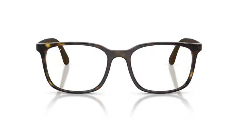 Ray-Ban 0RX7267I 2012 Havana Lightweight Nylon Square Optical Eyeglasses Frame