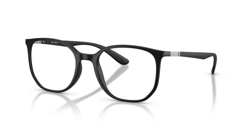 Ray-Ban 0RX7397 5204 Sand Black PEEK & Metal Irregular Optical Eyeglasses Frame