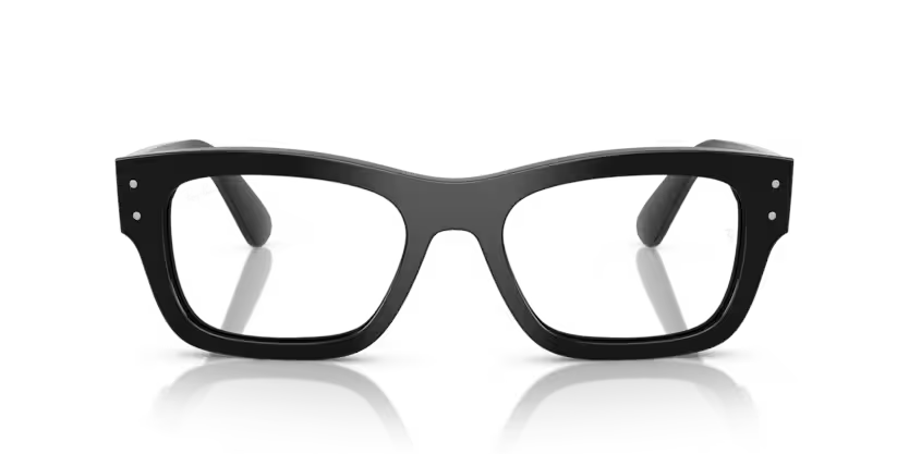 Ray-Ban Joseph 0RX7683V 2000 Black Acetate Rectangular Optical Eyeglasses Frame