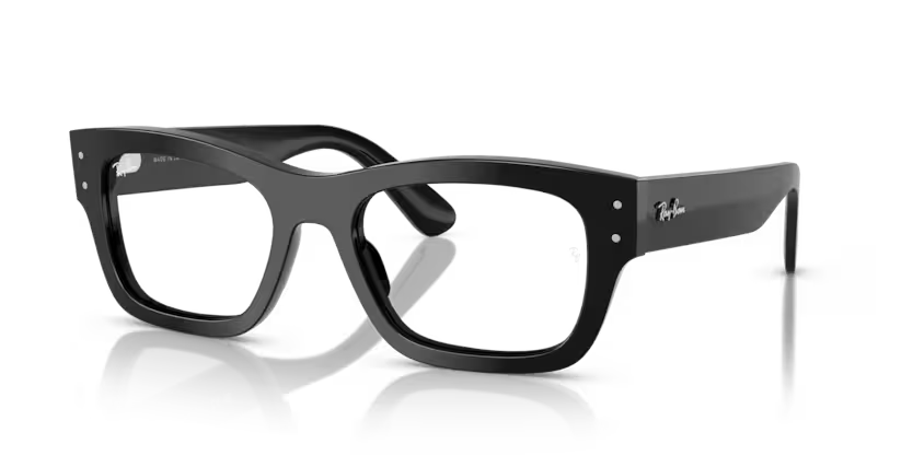Ray-Ban Joseph 0RX7683V 2000 Black Acetate Rectangular Optical Eyeglasses Frame