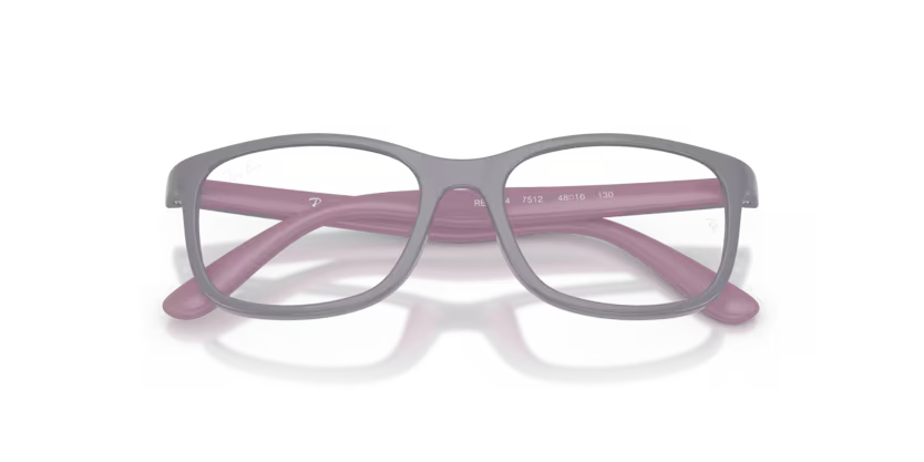 Ray-Ban Kids 0RY1644 7512 Purple on Rubber Pink Pillow Optical Frame