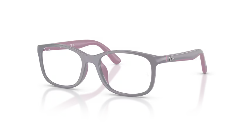 Ray-Ban Kids 0RY1644 7512 Purple on Rubber Pink Pillow Optical Frame