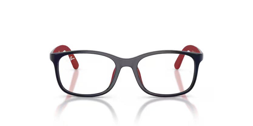Ray-Ban Kids 0RY1644 7513 Blue on Rubber Red Pillow Optical Frame