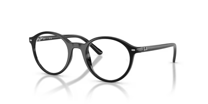 Ray-Ban Junior 0RY1730 Color 3542 Polished Black Nylon Frame with Clear Lenses