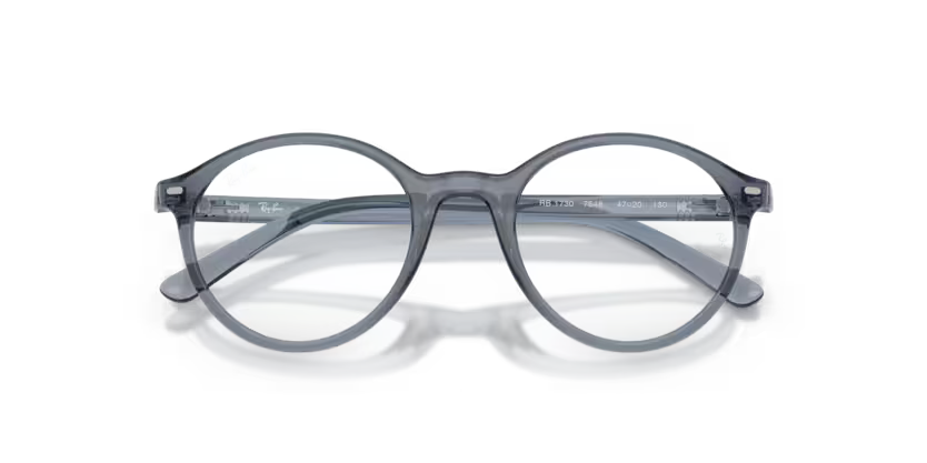 Ray-Ban 0RY1730 Color 7548 Transparent Blue Phantos Junior Optical Frame