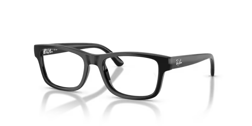 Ray-Ban 0RY1951 Color 7544 Polished Black Injected Kids Optical Frame