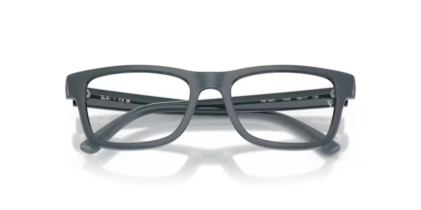Ray-Ban 0RY1951 Color 7546 Polished Grey Injected Kids Optical Frame
