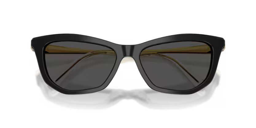 Swarovski 0SK6057 100187 Polished Black Cat Eye Sunglasse