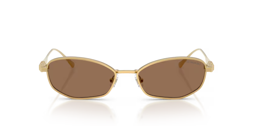 Swarovski Science of Facets 0SK7042 403773 Polished Gold Luxury Pillow Sunglasses