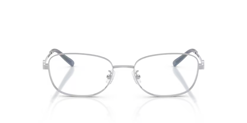 Tory Burch Miller 0TY1098 3274 Polished Silver Luxury Full Rim Rectangle Eyeglasses Frame