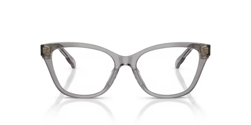 Tory Burch Kira 0TY2170U 1953 Polished Transparent Grey Luxury Cat Eye Optical Frame