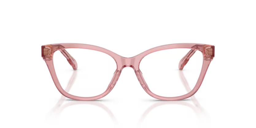 Tory Burch Kira 0TY2170U 2021 Polished Transparent Pink Luxury Cat Eye Optical Frame