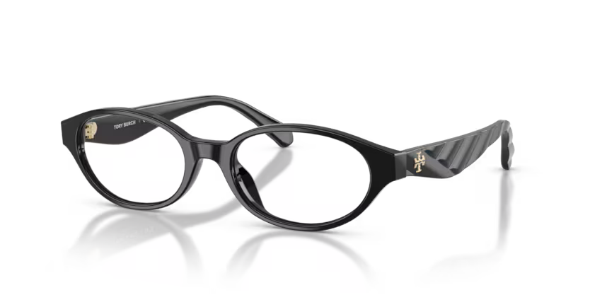Tory Burch Kira 0TY2171U 1709 Polished Black Luxury Oval Optical Frame