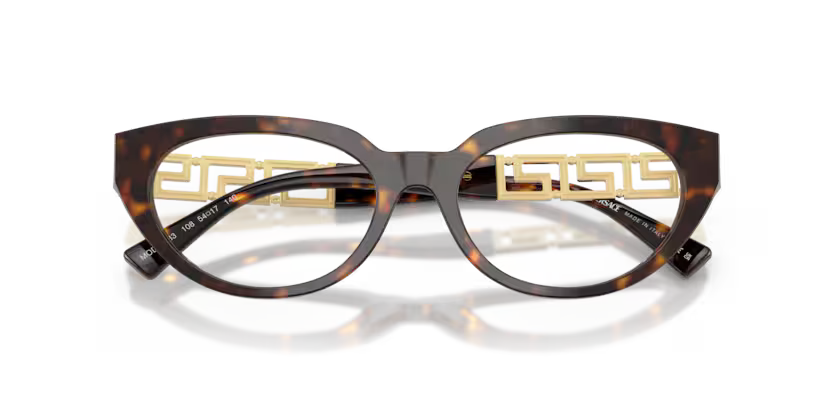 Versace 0VE3383 108 - Havana (Size 54)