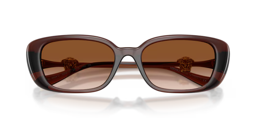 VERSACE 0VE4504D 533213 - Transparent Brown (Size 56)