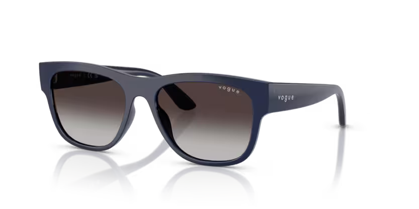 Vogue Eyewear Junior 0VJ2030 22888G Full Dark Blue Nylon Pillow Kids Sunglasses – Grey Gradient Lenses