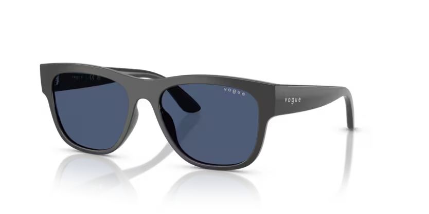 Vogue Eyewear 0VJ2030 321280 Full Dark Grey Kids Pillow Sunglasses – Dark Blue Lenses