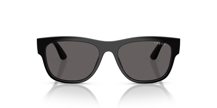 Vogue Eyewear Junior 0VJ2030 W44/87 Black Nylon Pillow Kids Sunglasses – Black Smoke Lenses