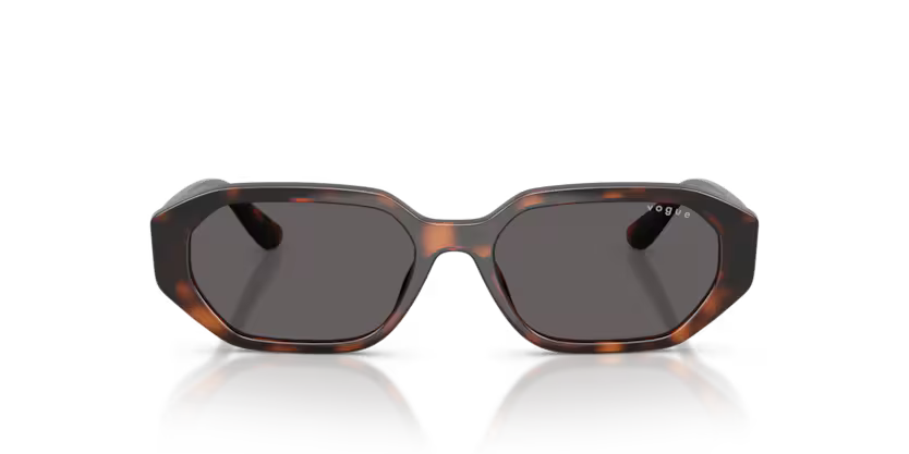 Vogue Junior 0VJ2034 271887 Total Dark Havana Irregular Sunglasses