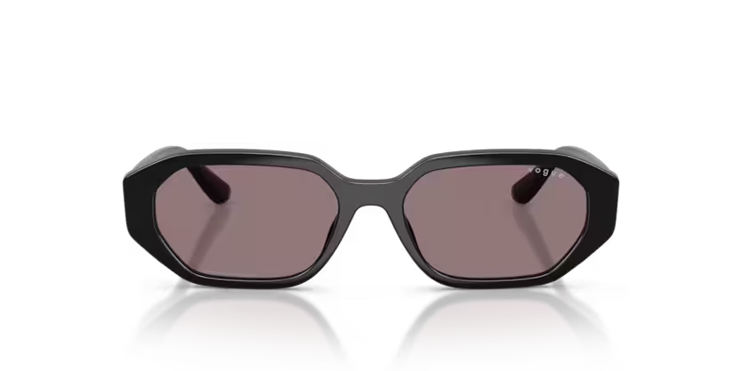 Vogue VJ2034 W44/7N Polished Black & Dark Purple Youth Fashion Sunglasses
