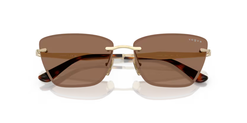 Vogue 0VO4332S 848/73 Pale Gold & Dark Brown