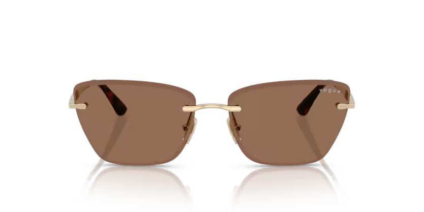 Vogue 0VO4332S 848/73 Pale Gold & Dark Brown
