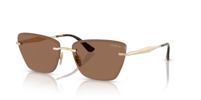 Vogue 0VO4332S 848/73 Pale Gold & Dark Brown