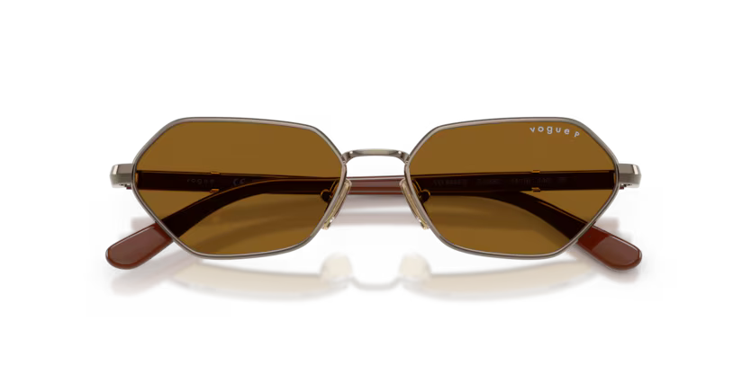 Vogue Eyewear 0VO4349S 513883 Light Brown Butterfly Sunglasses