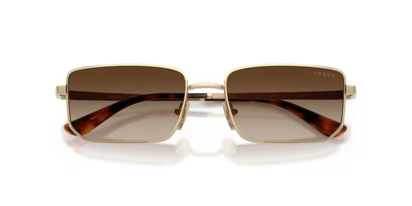 Vogue Eyewear 0VO4352S 848/13 Pale Gold Irregular Sunglasses
